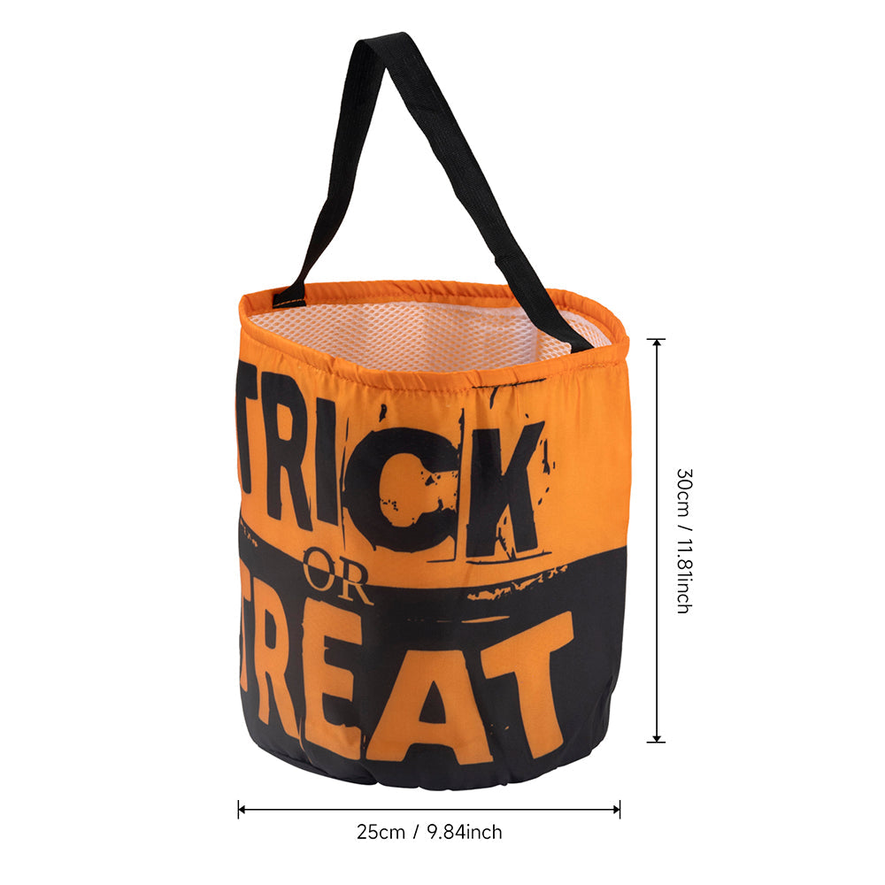 Halloween Trick or Treat Bag Large Candy Bucket for Kids