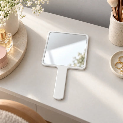 Handheld Vanity Mirror for Makeup and Grooming