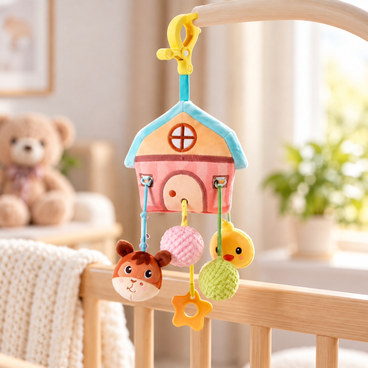 Hanging Stroller Sensory Toy