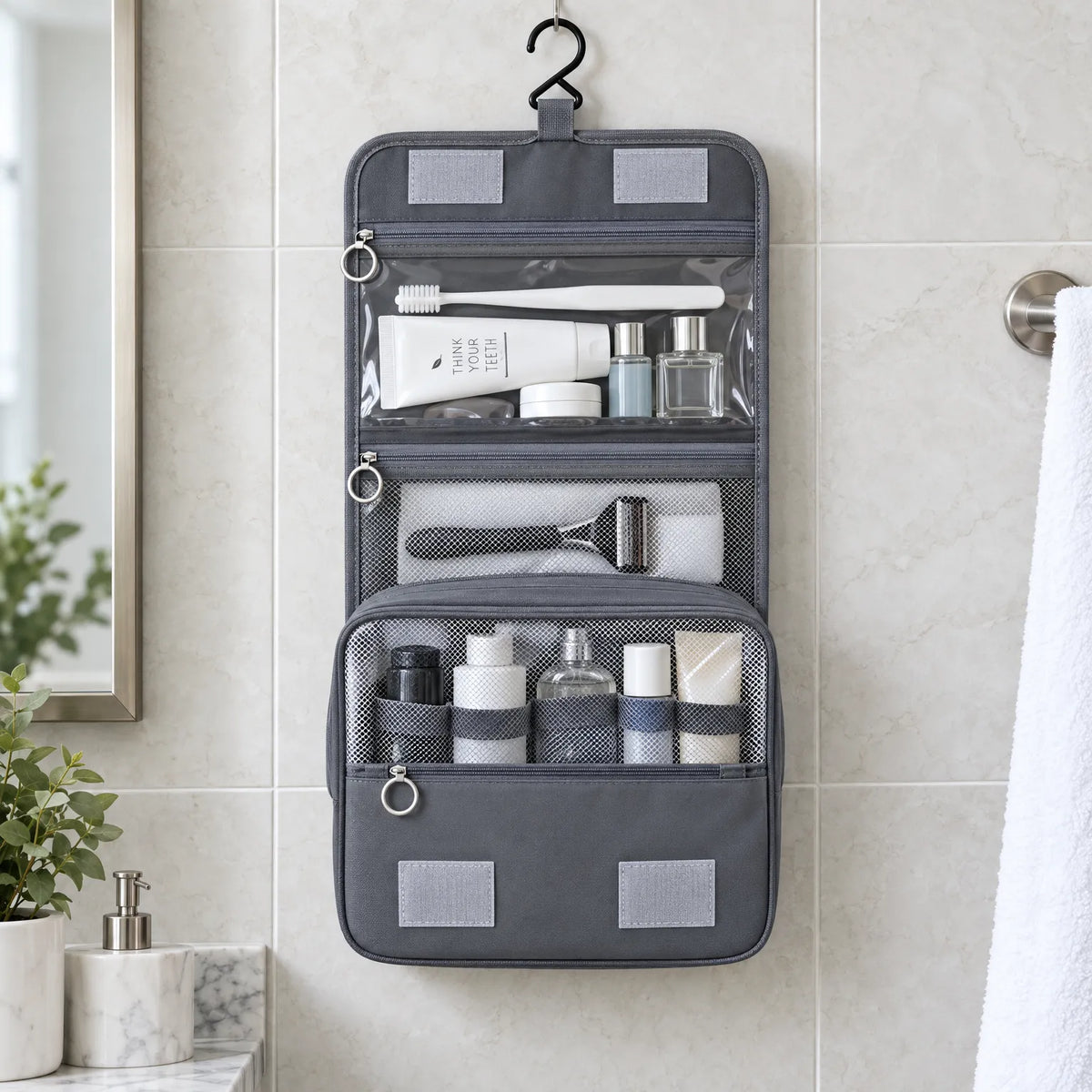 Hanging Travel Toiletry Bag