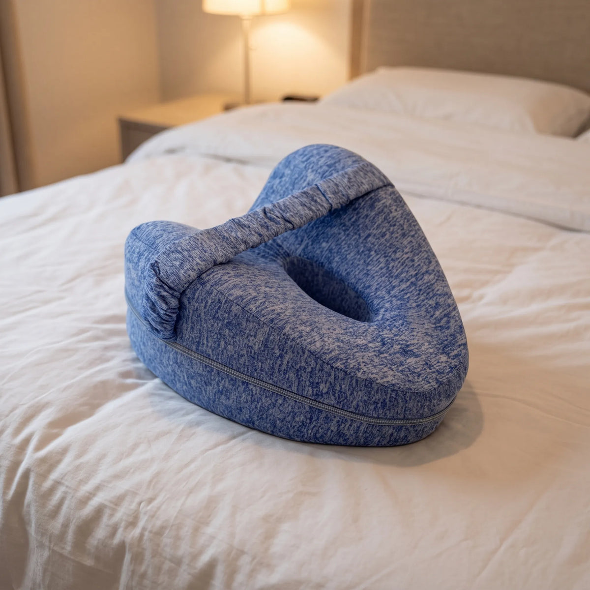 Heart Shaped Contoured Leg Pillow