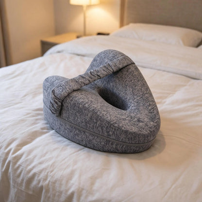 Heart Shaped Contoured Leg Pillow