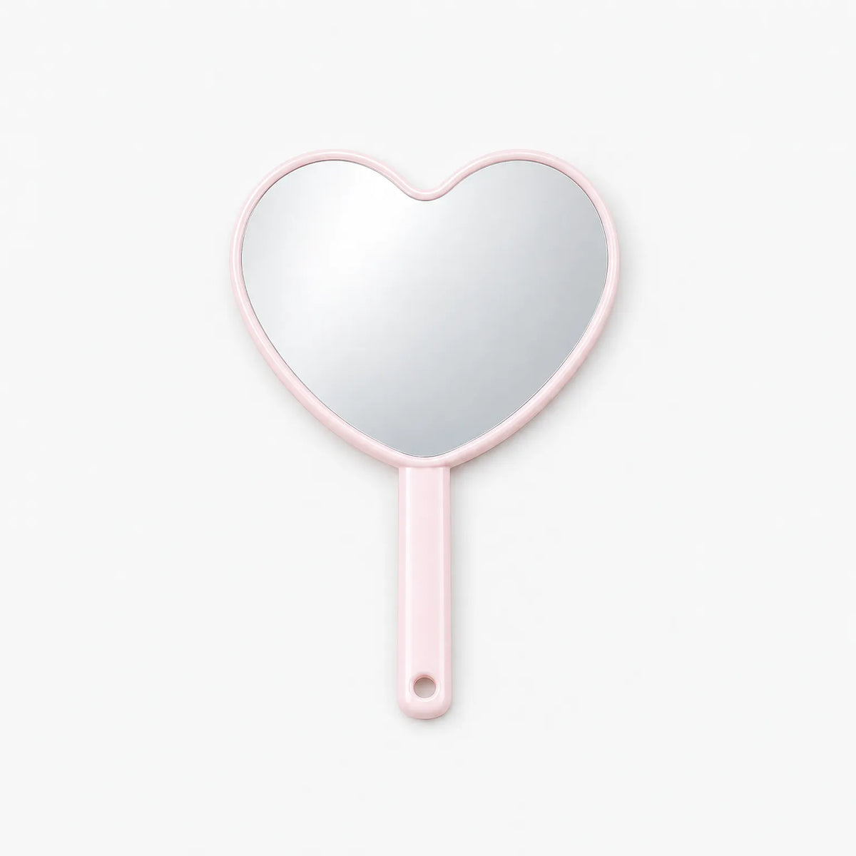 Heart Shaped Handheld Vanity Mirror for Makeup