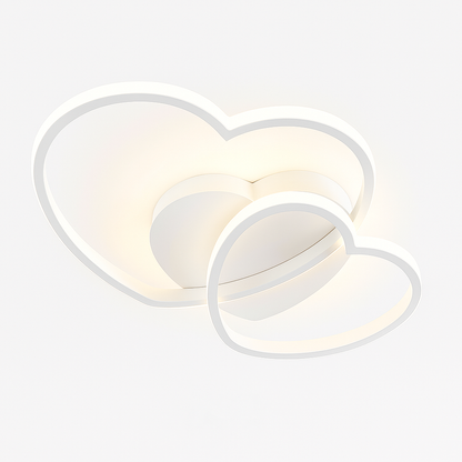 Heart Shaped LED Ceiling Light for Girls Room | Selora