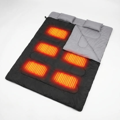 Heated Blanket for Camping with Adjustable Heat Settings