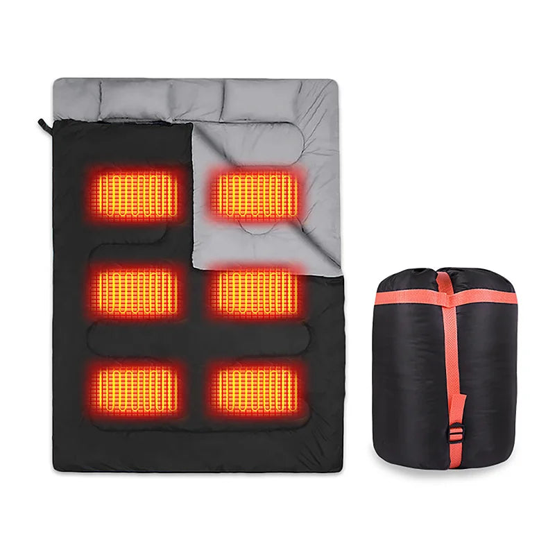 Heated Blanket for Camping with Adjustable Heat Settings