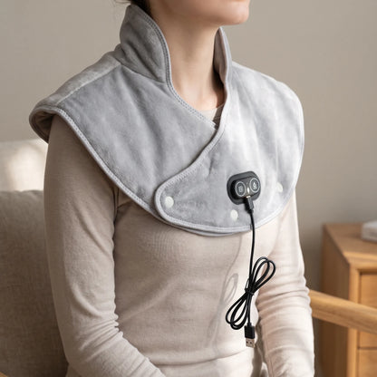 Heated Blanket for Neck and Shoulders with 3 Heat Settings