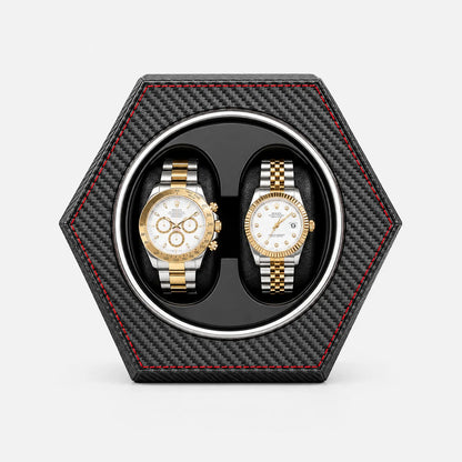 Hexagonal Automatic Watch Winder Box