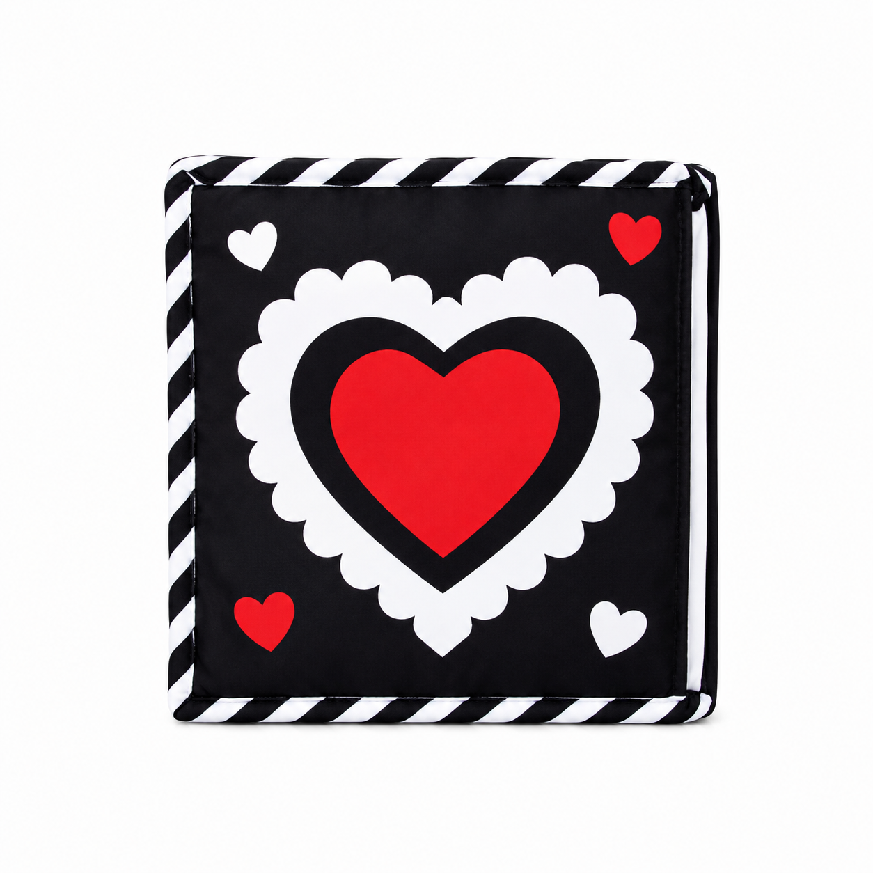 High Contrast Baby Sensory Cloth Book Montessori Toy | Zantrix