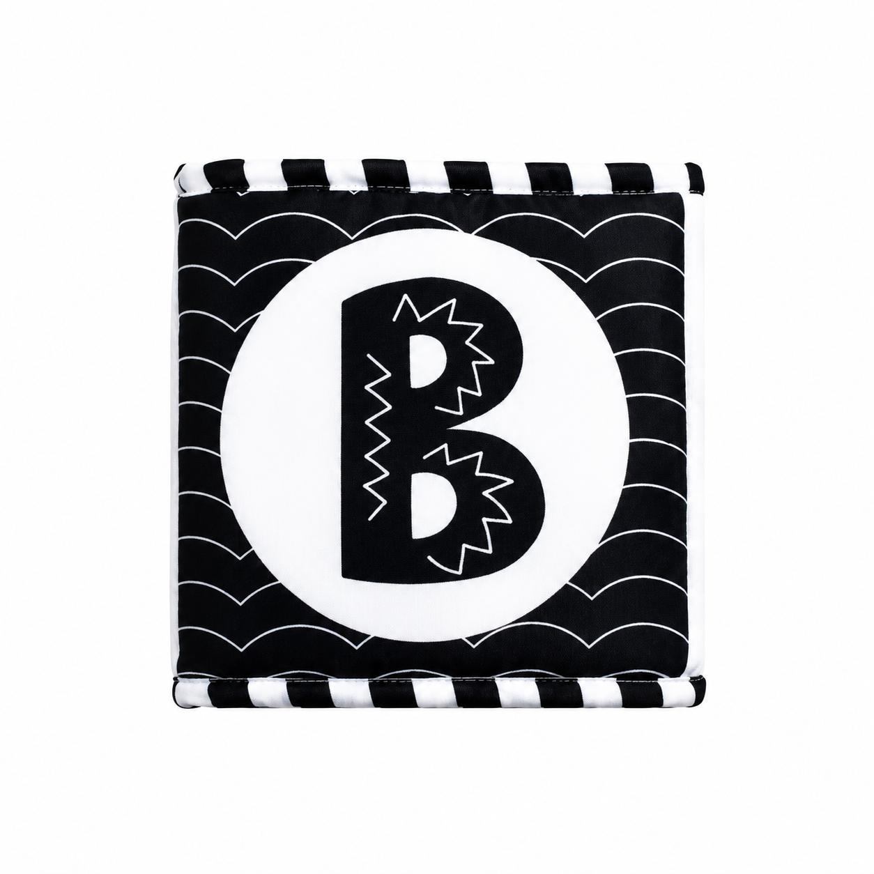 High Contrast Baby Sensory Cloth Book Montessori Toy | Zantrix