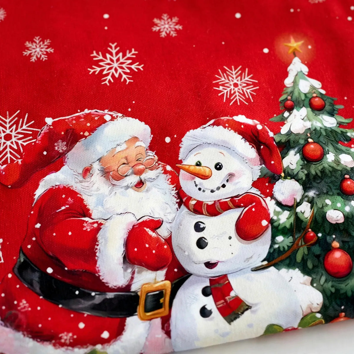 Holiday Christmas Tree Skirt Mat