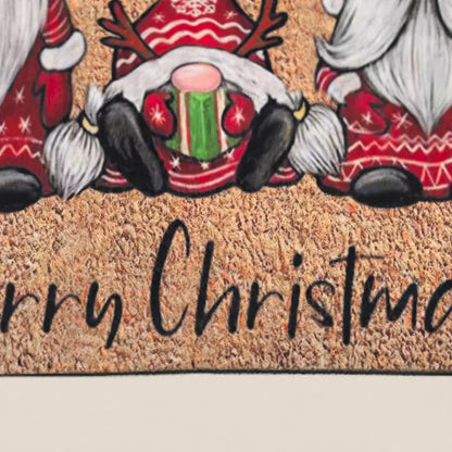 Holiday Gnome Entrance Door Mat