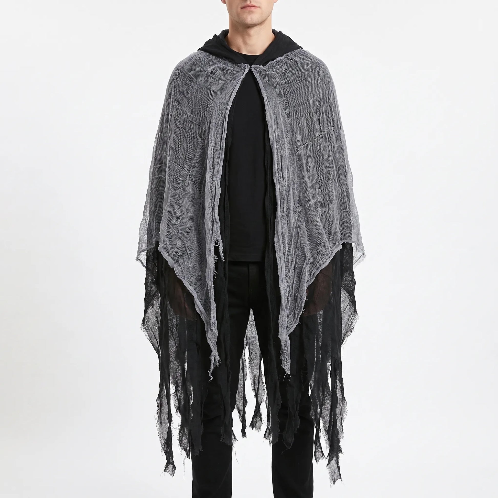 Hooded Halloween Grim Reaper Costume Cloak