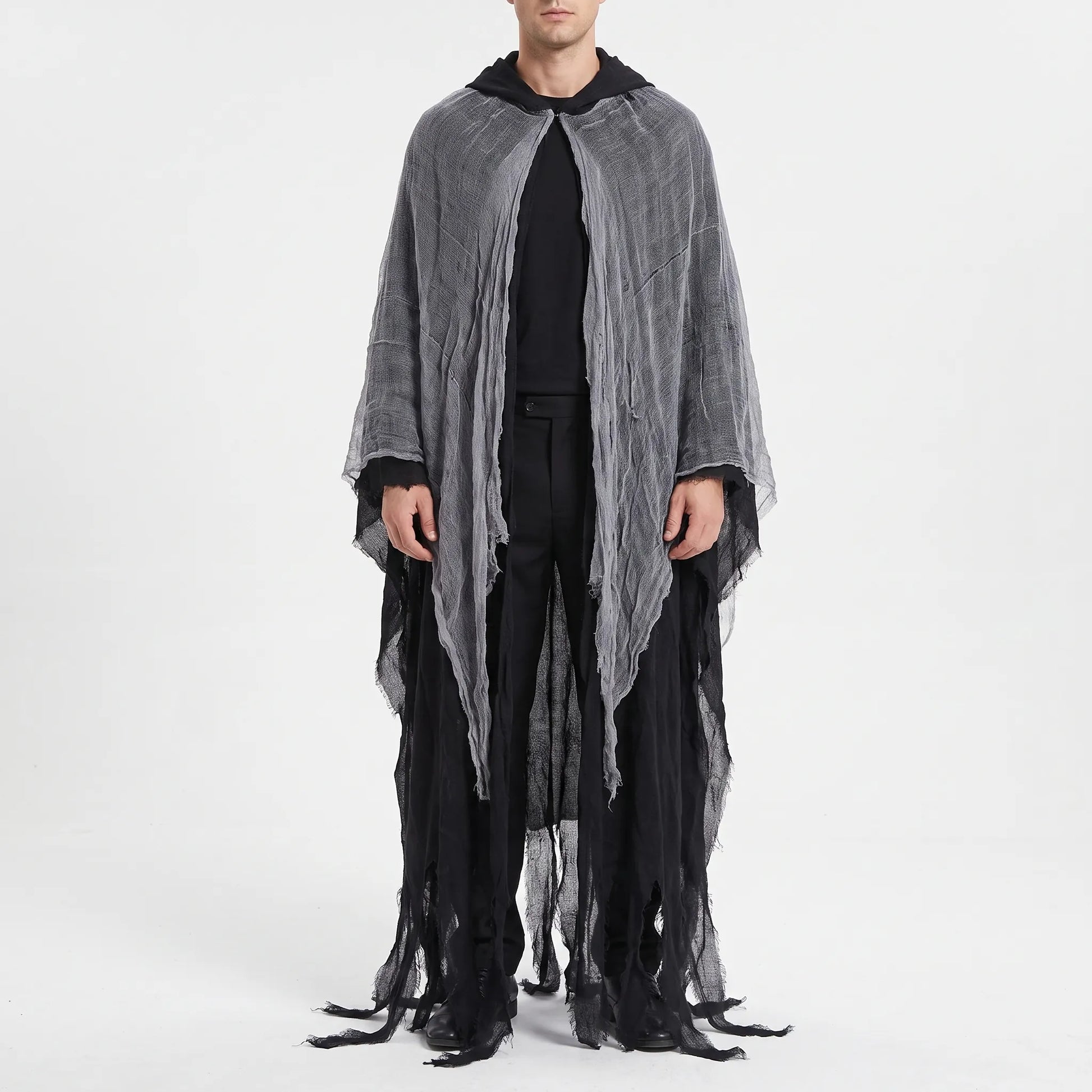 Hooded Halloween Grim Reaper Costume Cloak