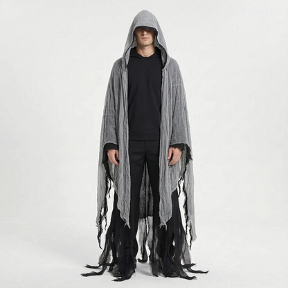 Hooded Halloween Grim Reaper Costume Cloak