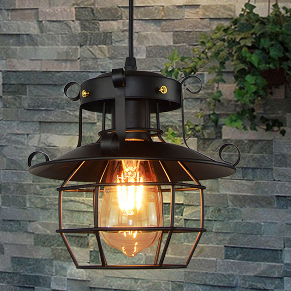 Industrial Iron Vintage Ceiling Light Design | Solser
