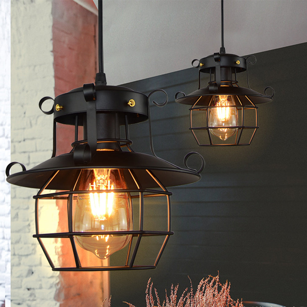 Industrial Iron Vintage Ceiling Light Design | Solser