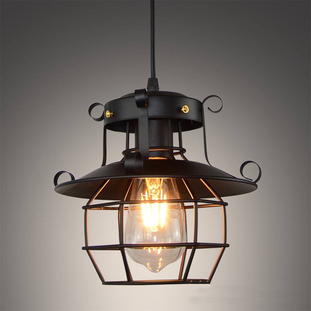 Industrial Iron Vintage Ceiling Light Design | Solser