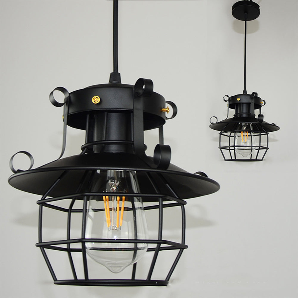 Industrial Iron Vintage Ceiling Light Design | Solser