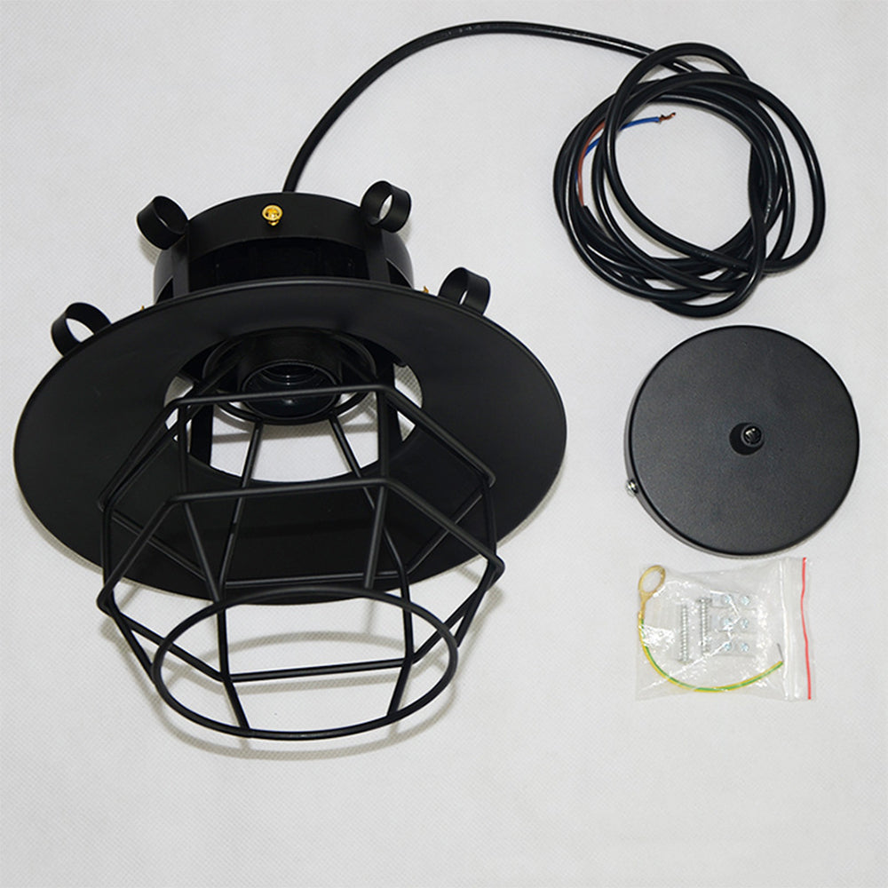 Industrial Iron Vintage Ceiling Light Design | Solser