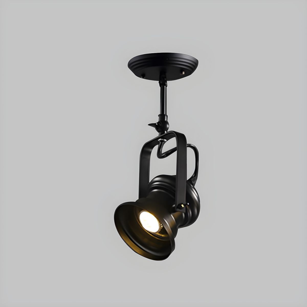 Industrial Metal Ceiling Spotlight Light Fixture | Cavelle
