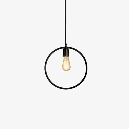 Industrial Metal Frame Pendant Light Fixture | Torvian