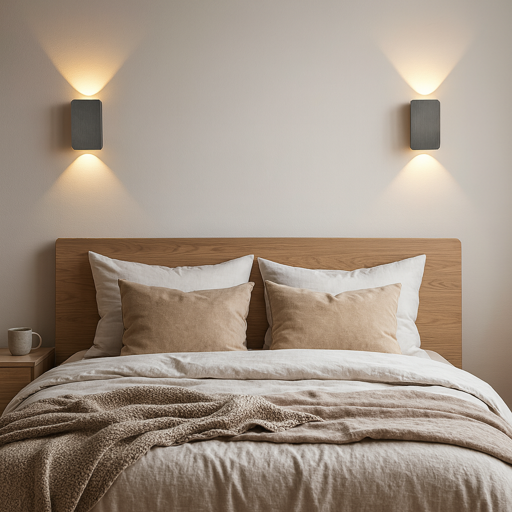 Industrial Minimalist Aluminium LED Wall Sconce Light | Lumivox