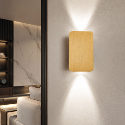 Industrial Minimalist Aluminium LED Wall Sconce Light | Lumivox