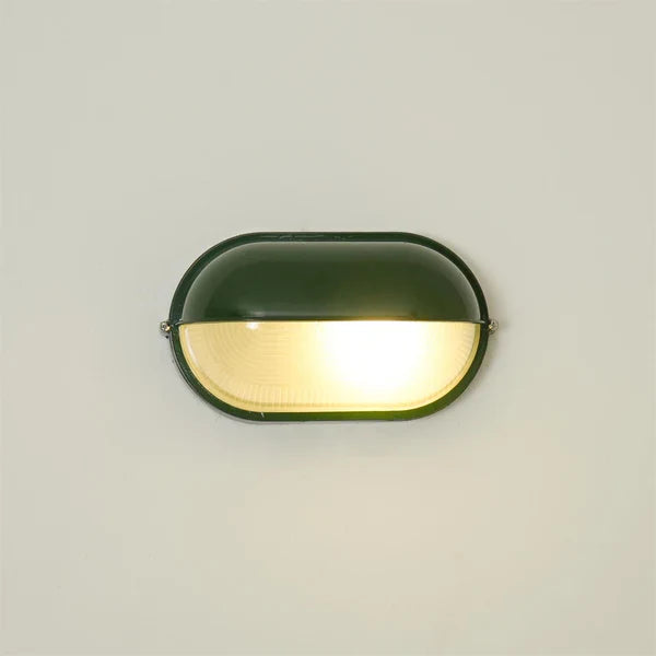 Industrial Outdoor Metal Glass Wall Light | Marvex