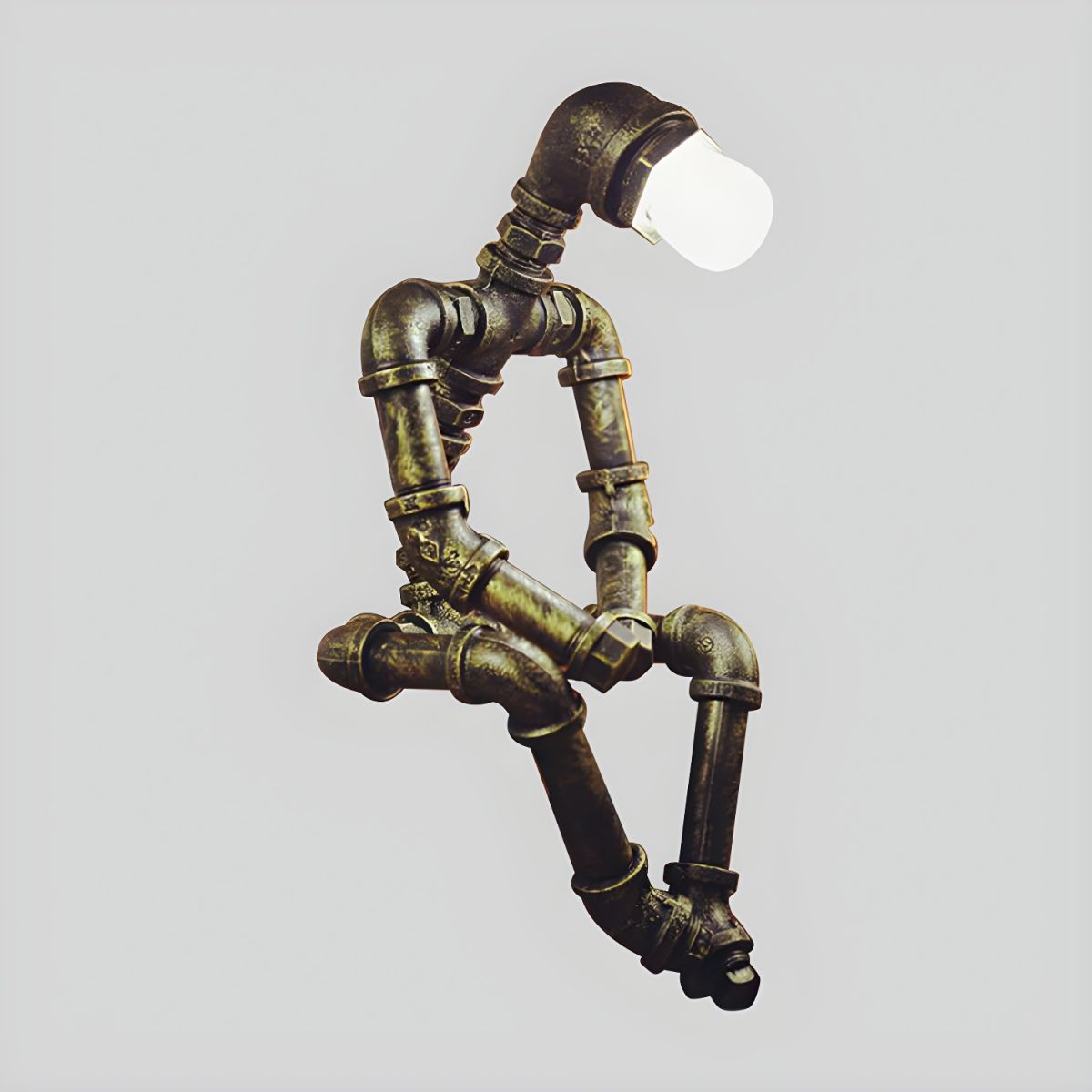Industrial Style Antique Bronze Table Lamp | Radent