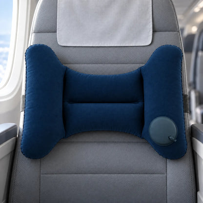 Inflatable Travel Lumbar Support Pillow