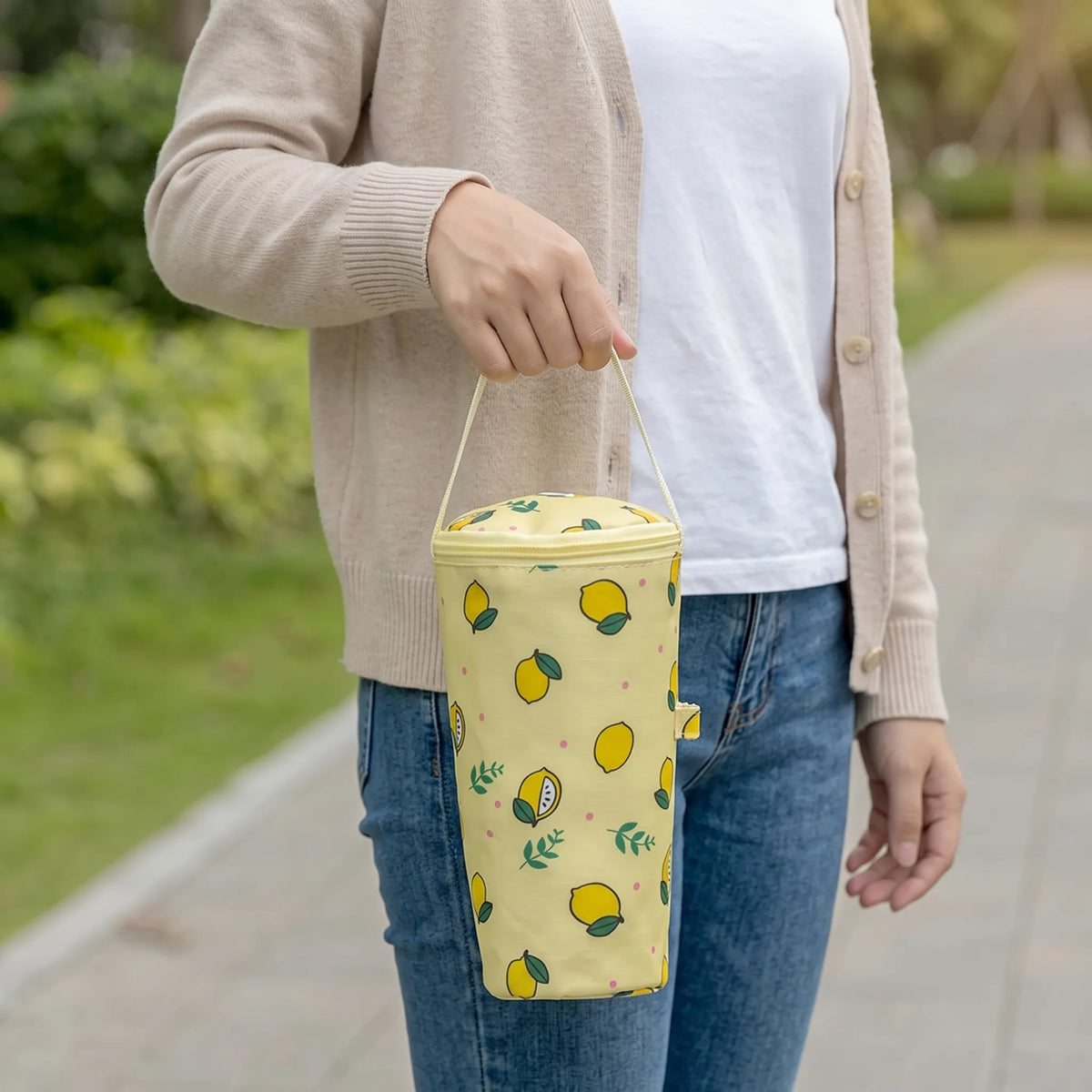 Insulated Portable Cup Carrier Bag