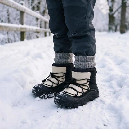Insulated Toggle Kids Snow Boots