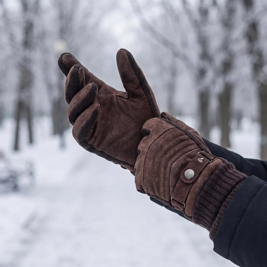 Insulated Winter Motorcycle Gloves