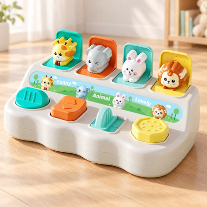 Interactive Pop-Up Animal Toy