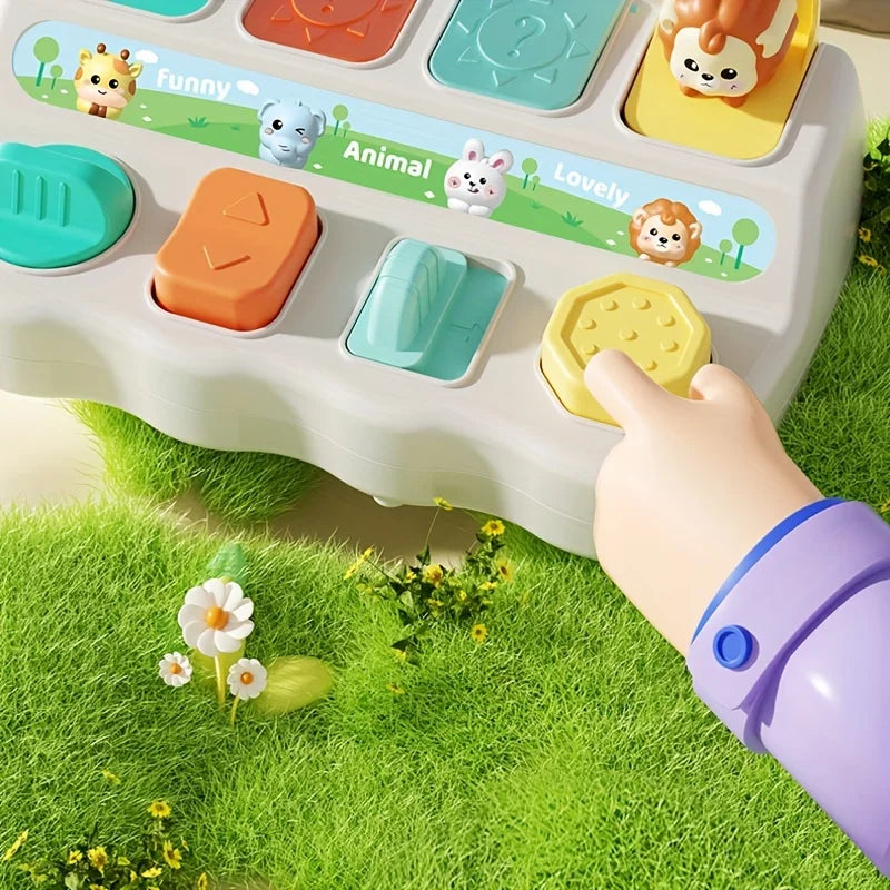 Interactive Pop-Up Animal Toy