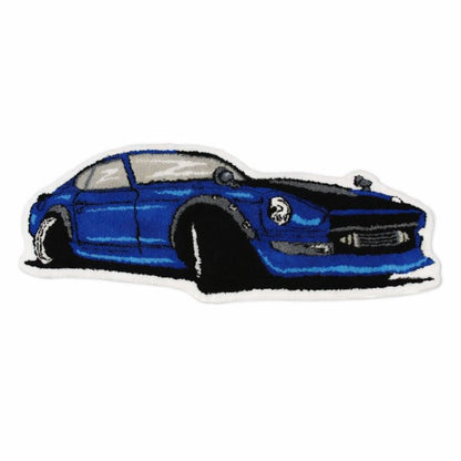 Kids Car Shaped Wool Playroom Rug Cartoon Floor Decor | Zelmio