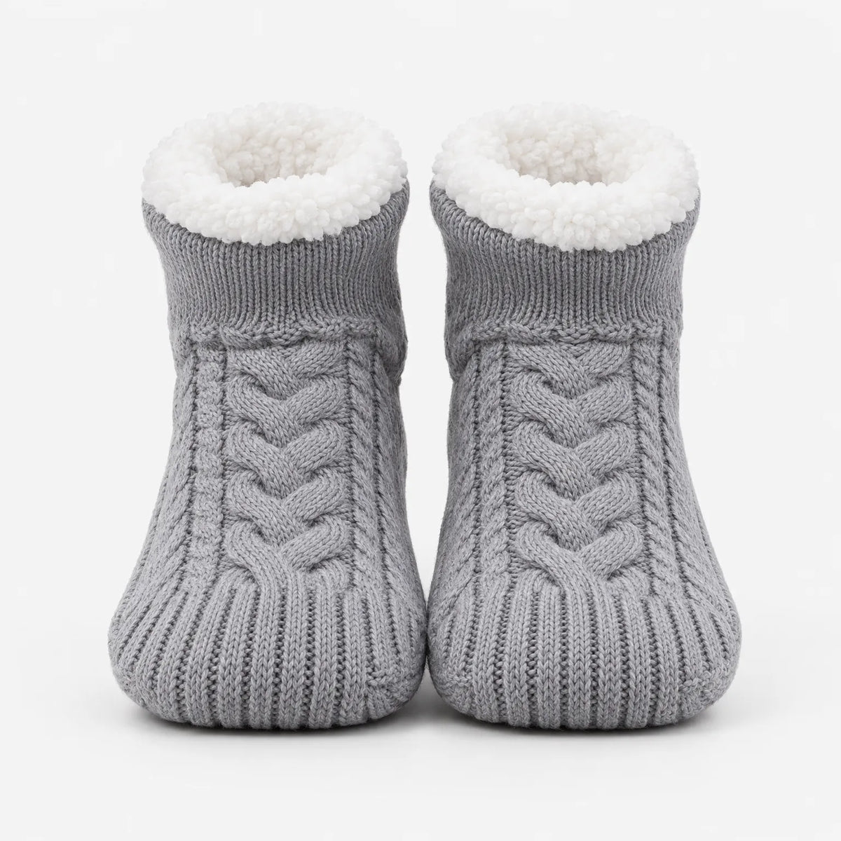 Knit Ankle Grip Socks