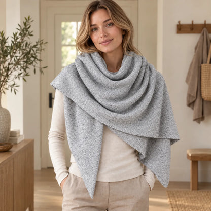 Knit Triangle Women's Scarf