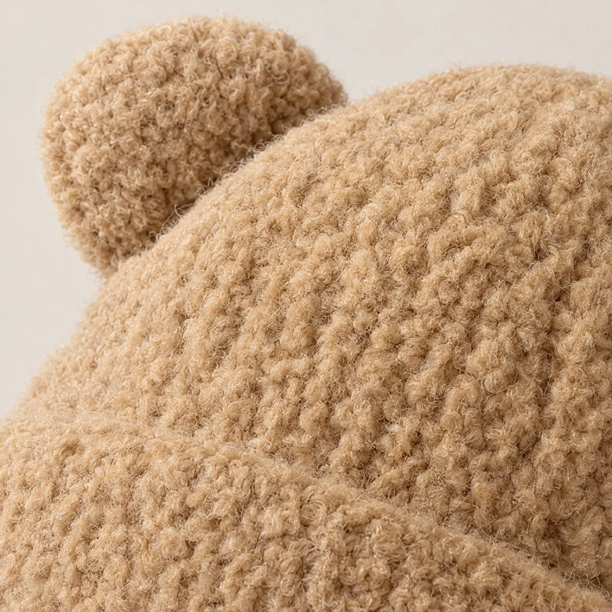 Knit Winter Beanie With Ear Flaps