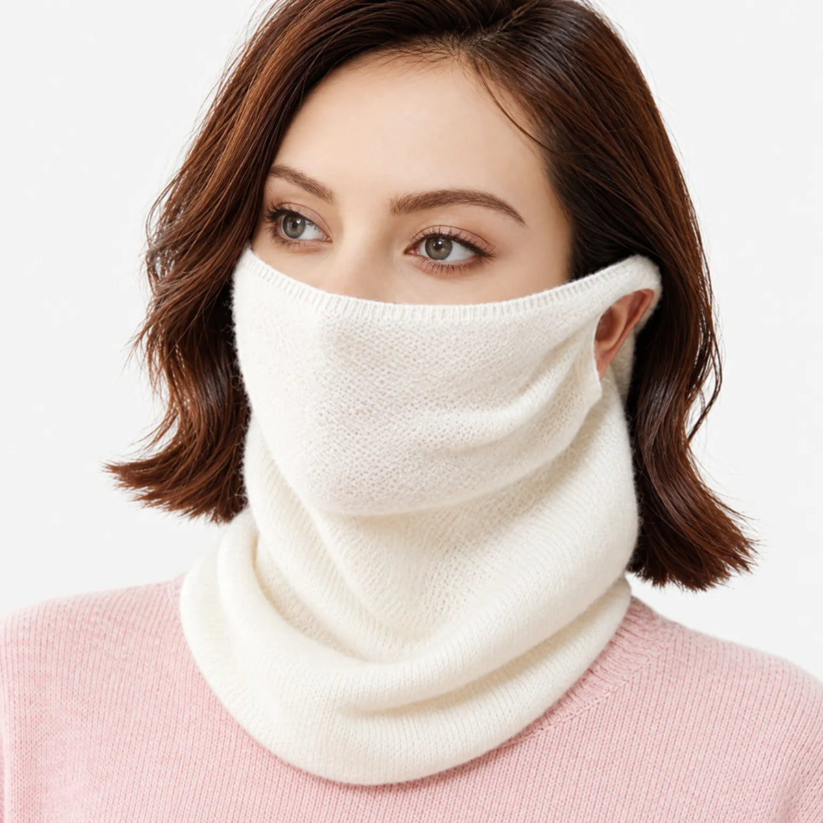 Knit Winter Ring Neck Warmer