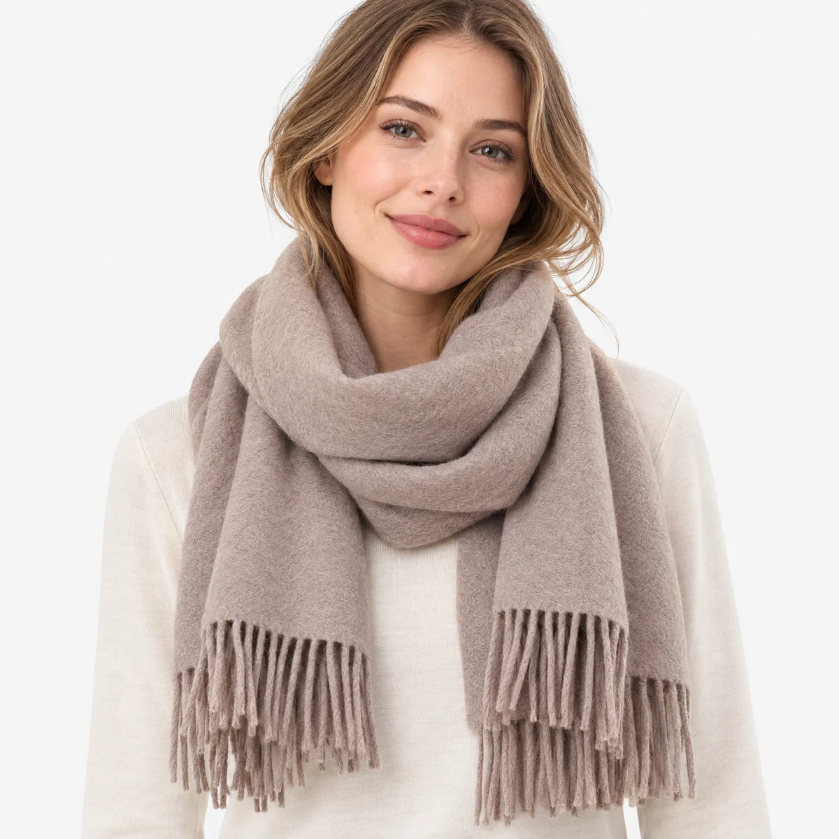 Knit Winter Shawl For Women