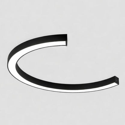 LED Arc Ceiling Light Modern Design Fixture | Lamival