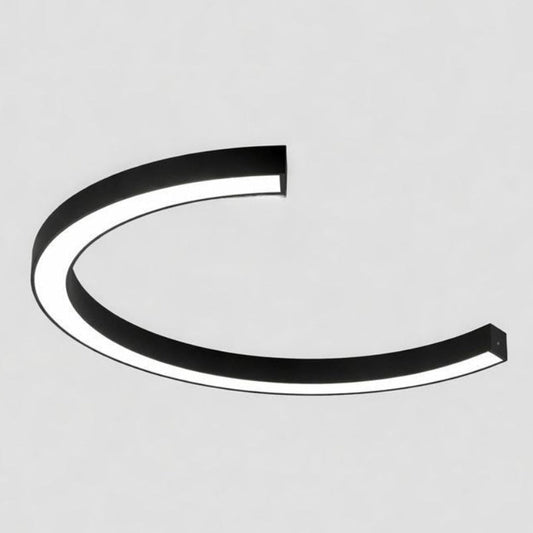 LED Arc Ceiling Light Modern Design Fixture | Lamival