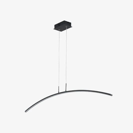 LED Arc Chandelier Plastic for Dining Spaces | Lumerao