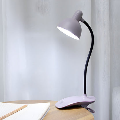 LED Clamp Lamp with Flexible Gooseneck Modern Style | Lumivo