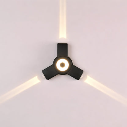 LED Cross Wall Light Outdoor Modern Design Fixture | Mavrico