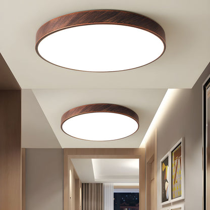 LED Flush Mount Ceiling Light in Modern Metal Design | Lumivara