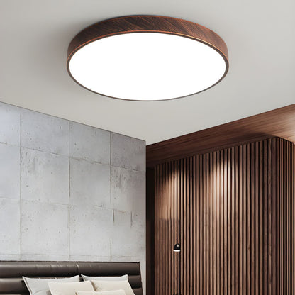 LED Flush Mount Ceiling Light in Modern Metal Design | Lumivara