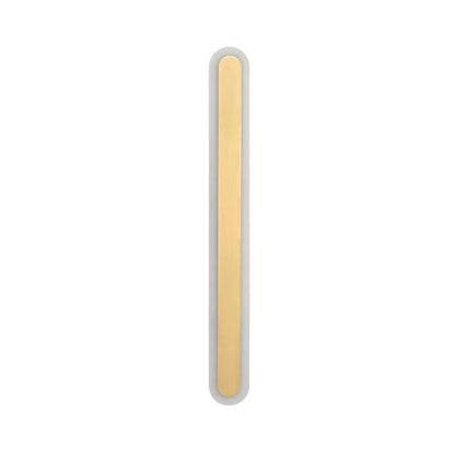LED Long Strip Wall Sconce Brass Finish Modern | Mirevon